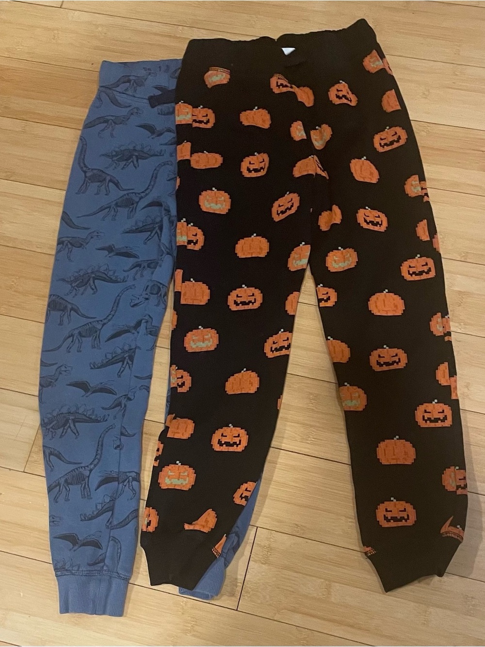 LIKE NEW! BUNDLE! 2 PAIRS! H&M Cotton Toddler Kids Play Sweat Pants Sz 7-8